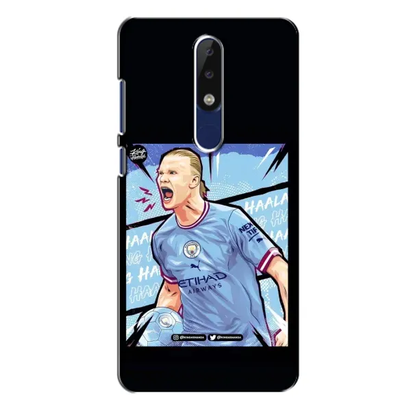 Чехол с принтом «гол Эрлинг Холланд» для Nokia 5.1 Plus (X5)