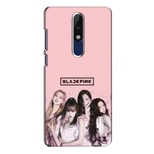 Чехол с музыкальной группой для Nokia 5.1 Plus (X5) (Группа Блэк Пинг)