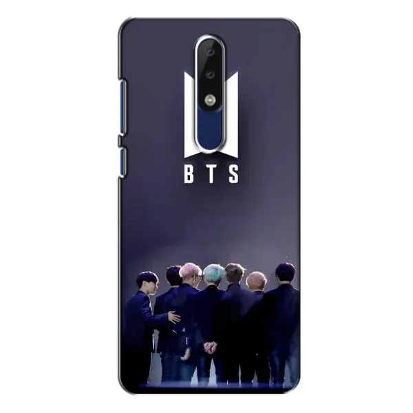 Чохол з принтом «Група BTS» для Nokia 5.1 Plus (X5)