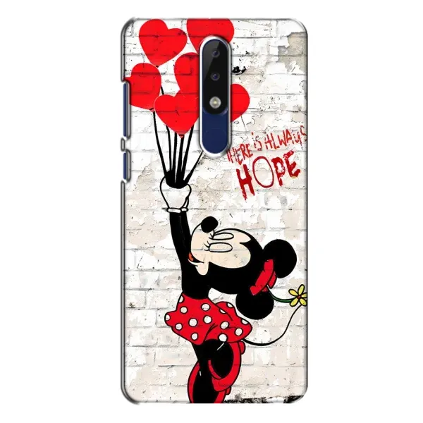 Чохол з принтом «Heart Minni» для Nokia 5.1 Plus (X5)