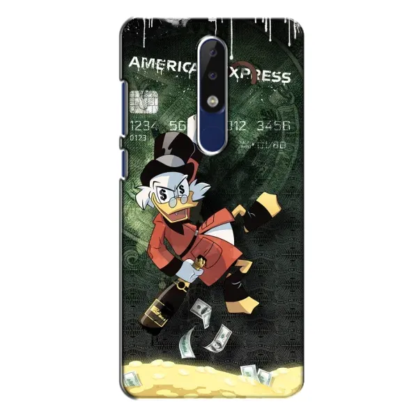 Чехол с принтом «Карточка Скруджа» для Nokia 5.1 Plus (X5)