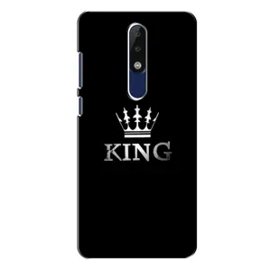 Чохол з Короною Нокіа 5.1 Плюс (Х5) - (AlphaPrint) (KING)