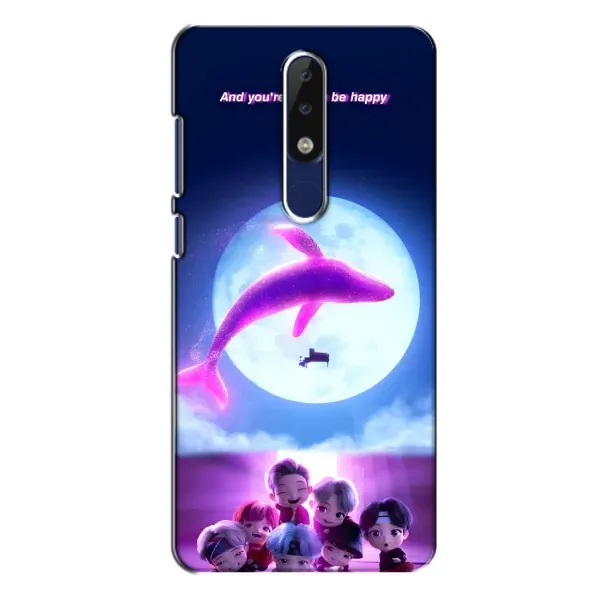 Чохол з принтом «КИТ BTS» для Nokia 5.1 Plus (X5)