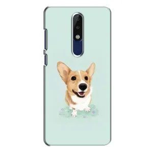 Чохли з собаками для Nokia 5.1 Plus (X5) (VPrint) (Коргі)