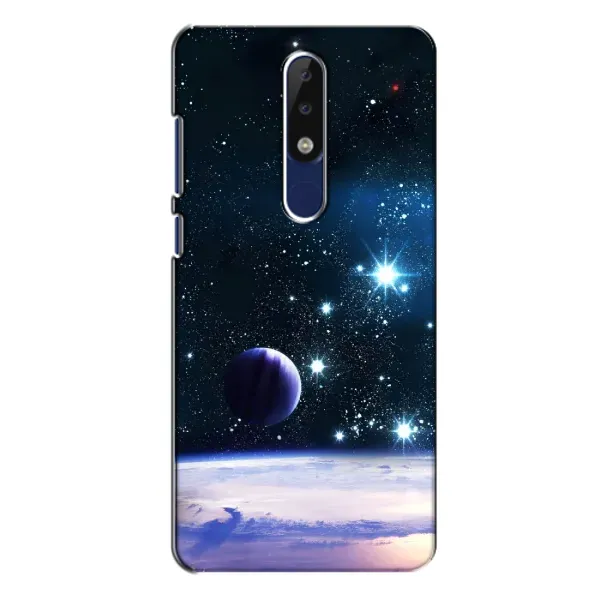 Чохол з принтом «Космічний вид» для Nokia 5.1 Plus (X5)