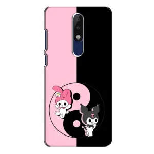Чохол з кроликом Куромі на Nokia 5.1 Plus (X5) (Куромі Інь Янь)