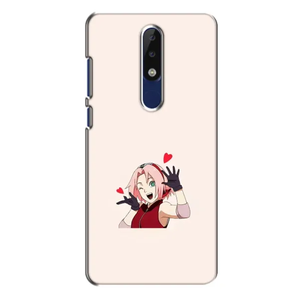 Чохол з принтом «Лайк Сакура» для Nokia 5.1 Plus (X5)