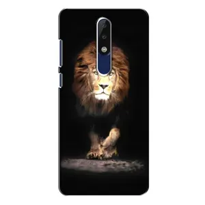 Чохол з картинкою ЛЕВ для Nokia 5.1 Plus (X5) (VPrint) (Лев)