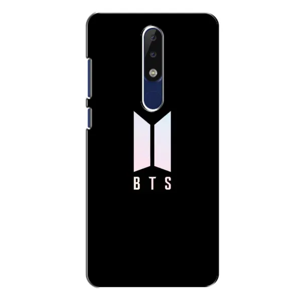 Чохол з принтом «Лого BTS» для Nokia 5.1 Plus (X5)