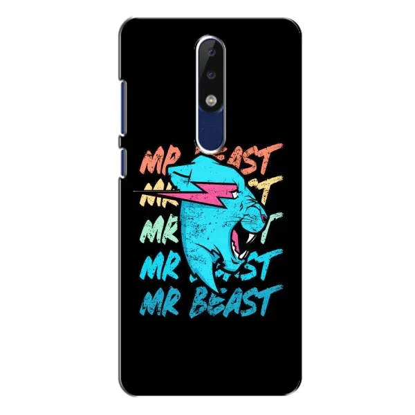 Чехол с принтом «logo Mr beast» для Nokia 5.1 Plus (X5)