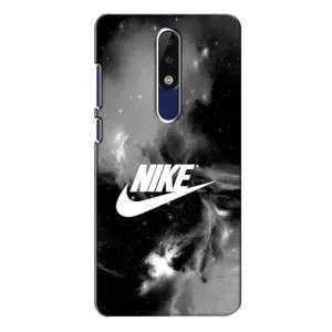 Чохол для Nokia 5.1 Plus (X5) - з принтом Найк (AlphaPrint) (Лого Найк)
