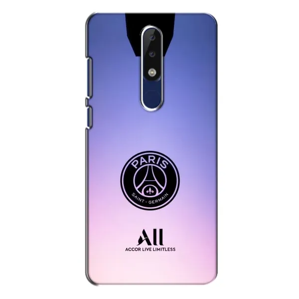Чохол з принтом «лого PSG» для Nokia 5.1 Plus (X5)