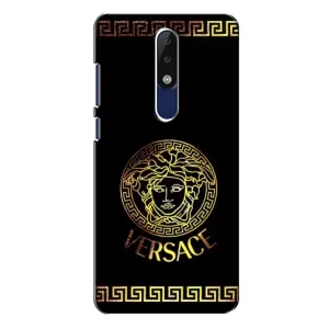 Чехлы VERSACE для Нокиа 5.1 Плюс (х5) (PREMIUMPrint) (Logo Versace)