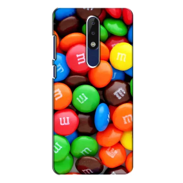 Чохол з принтом «MM's» для Nokia 5.1 Plus (X5)