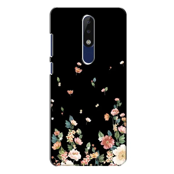 Чехол с принтом «Маленькие цветы» для Nokia 5.1 Plus (X5)