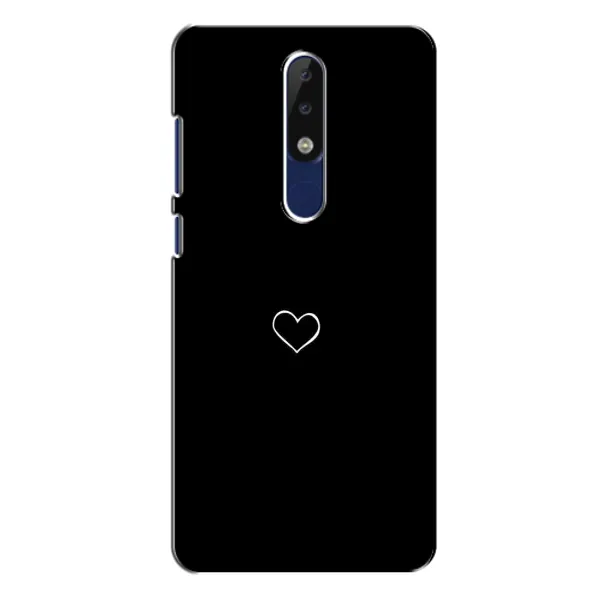 Чохол з принтом «Маленьке сердечко» для Nokia 5.1 Plus (X5)