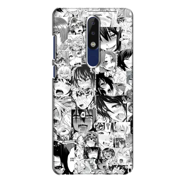 Чохол з принтом «Ahegao manga» для Nokia 5.1 Plus (X5)