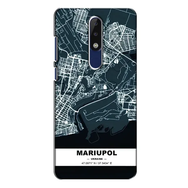 Чехол с принтом «Мариуполь» для Nokia 5.1 Plus (X5)