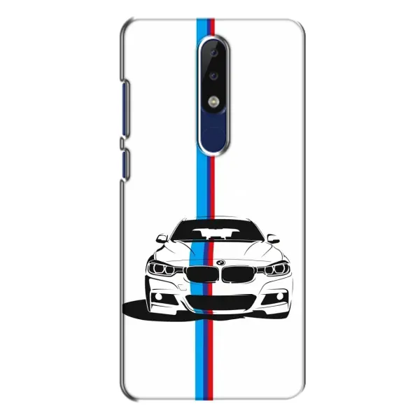 Чохол з принтом «Машина БМВ» для Nokia 5.1 Plus (X5)