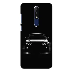 Чохол для Нокіа 5.1 Плюс (Х5) - з принтом БМВ (AlphaPrint) (Машина BMW)