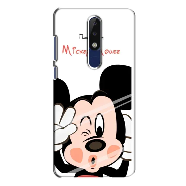 Чохол з принтом «Маус Міккі» для Nokia 5.1 Plus (X5)