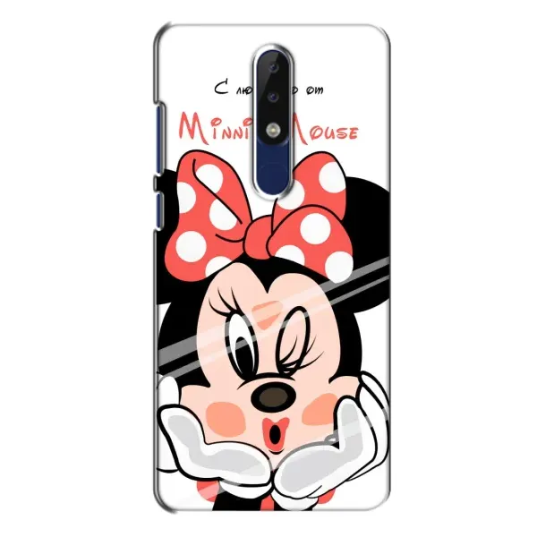 Чохол з принтом «Маус Мінні» для Nokia 5.1 Plus (X5)