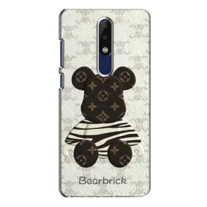 Круті Чохли Луі Віттон для Nokia 5.1 Plus (X5) (AlphaPrint) (Ведмідь LV)
