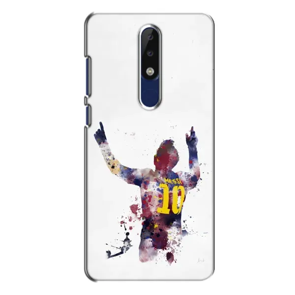 Чохол з принтом «Messi Barca» для Nokia 5.1 Plus (X5)