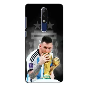 Чохли для Nokia 5.1 Plus (X5) (Leo чемпіон) (AlphaPrint) (Мессі Чемпіон)