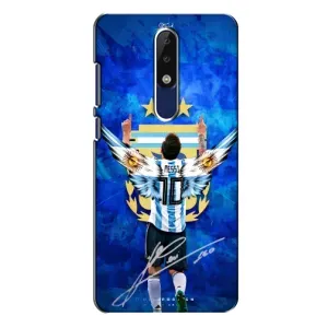 Чохли для Nokia 5.1 Plus (X5) (Leo чемпіон) (AlphaPrint) (Мессі збірна)