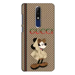 Чохли  GUCCI для Нокіа 5.1 Плюс (Х5) (AlphaPrint) (Mickey GUCCI)