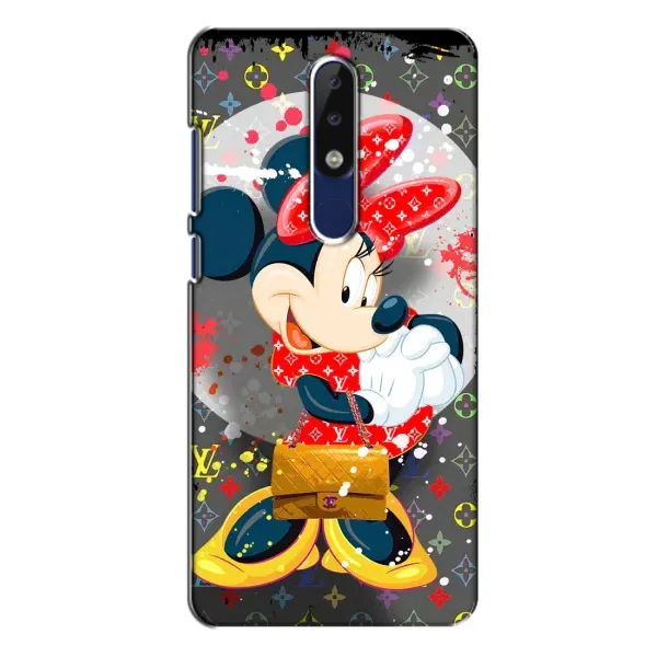 Чохол з принтом «Minni з бантіком» для Nokia 5.1 Plus (X5)