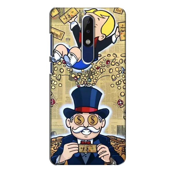 Чехол с принтом «Монополия Мен» для Nokia 5.1 Plus (X5)