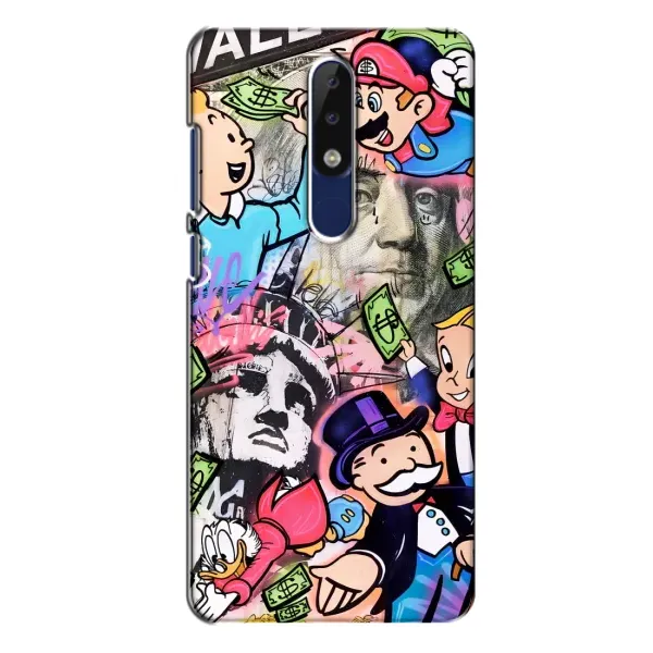 Чехол с принтом «Monopoly man» для Nokia 5.1 Plus (X5)