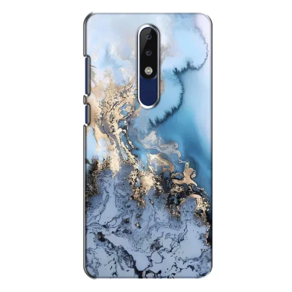 Чохол з принтом «Ніжний мрамор» для Nokia 5.1 Plus (X5)