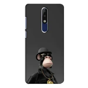 Чохли з Мавпами NFT для Nokia 5.1 Plus (X5) (AlphaPrint) (Мавпа NFT)