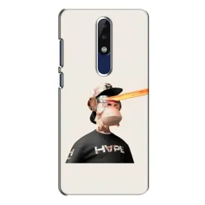 Чохли з Мавпами NFT для Nokia 5.1 Plus (X5) (AlphaPrint) (мавпа NFT в окулярах)