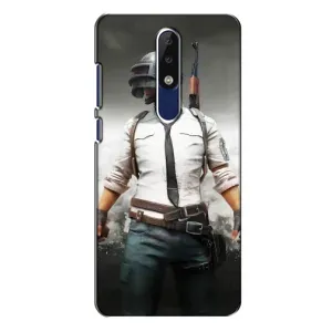 Чеjхол PUBG для Нокіа 5.1 Плюс (Х5) (AlphaPrint) (Пабг мен)