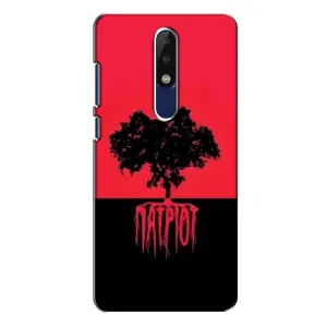 Украинские Чехлы для Nokia 5.1 Plus (X5) с картинкой УПА (AlphaPrint) (Патріот)