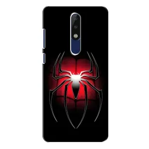Чохол з людиною павуком для Nokia 5.1 Plus (X5) - (AlphaPrint) (Паук марвел)