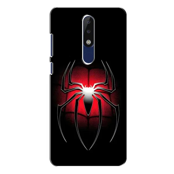 Чохол з принтом «Паук марвел» для Nokia 5.1 Plus (X5)