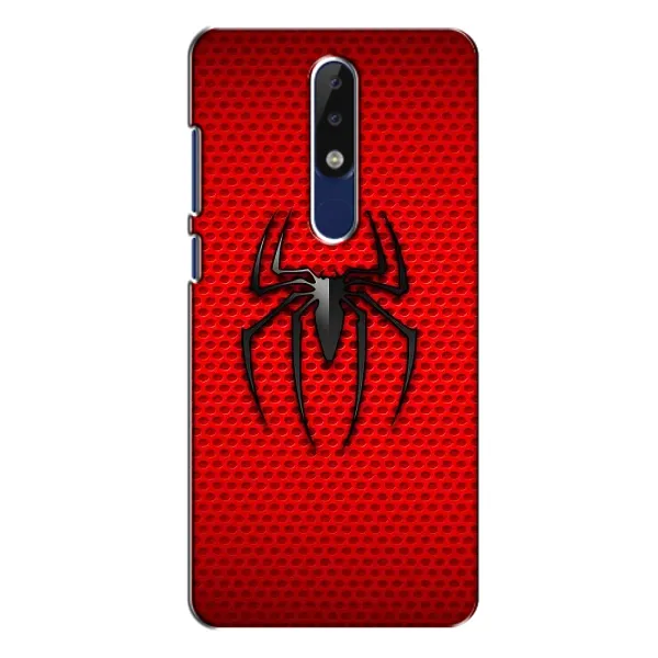 Чохол з принтом «Павук Марвел» для Nokia 5.1 Plus (X5)