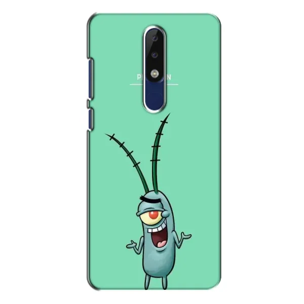 Чохол з принтом «Персонаж Планктон» для Nokia 5.1 Plus (X5)