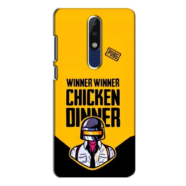 Чохол з принтом «Pubg шолом» для Nokia 5.1 Plus (X5)