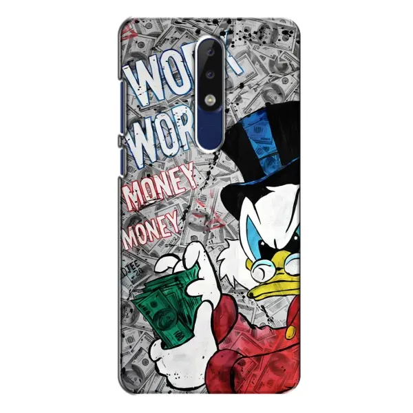 Чехол с принтом «Работа Работа» для Nokia 5.1 Plus (X5)