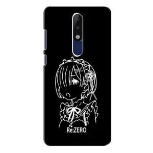 Чохли Персонажі Аніме Наруто для Nokia 5.1 Plus (X5) (AlphaPrint) (Re: Zero)