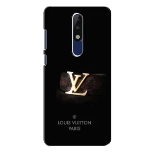 Чохли Луі Вітон для Nokia 5.1 Plus (X5) (AlphaPrint - LOUIS VUITTON) (ремінець LV)