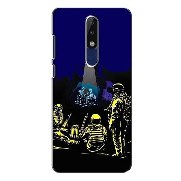 Чохол з принтом «Різдво в Україні» для Nokia 5.1 Plus (X5)