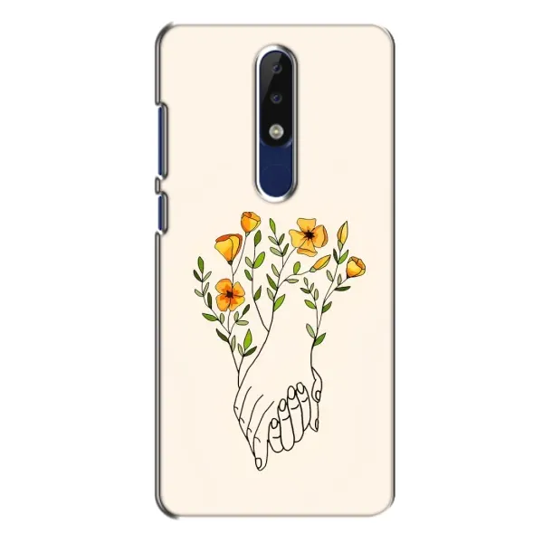 Чохол з принтом «Руки любві» для Nokia 5.1 Plus (X5)