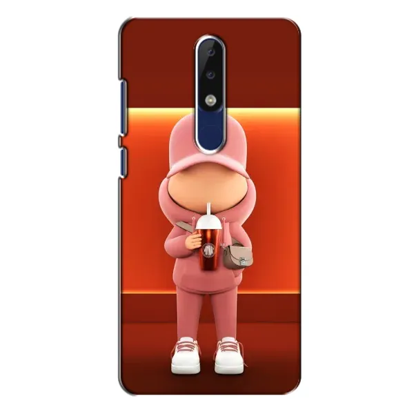 Чохол з принтом «З Кавою» для Nokia 5.1 Plus (X5)